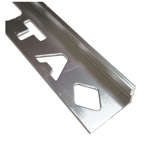 Spectrim L Aluminium Brushed Nickel 12 x 3000mm