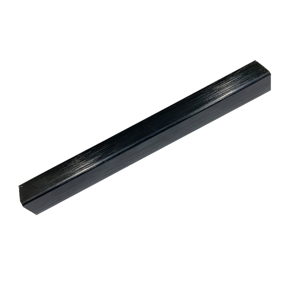 Retro Fit L Angle Aluminium Matt Black 10 x 3000mm