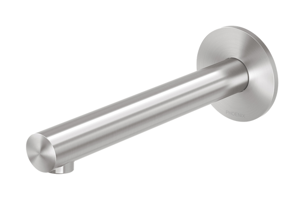 Basin Outlet Curved 180 Stainless Steel