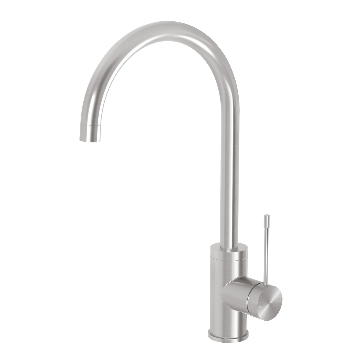 Sink Mixer Gooseneck 200 Stainless Steel