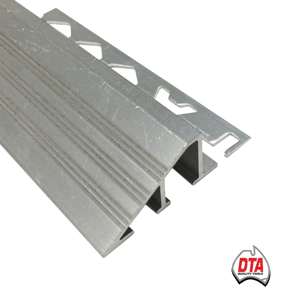 Transition Edge Aluminium Plain 12 x 1000mm