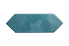 Teal Picket Structured Gloss Tile