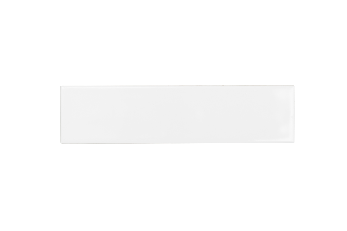 Boulevard White Structured Gloss Tile
