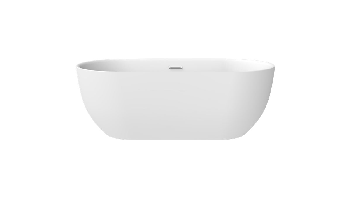 Free Standing Bath Acrylic 1700 Matte White