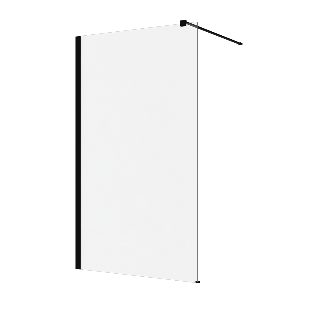 Single Entry Screen Frameless 960X2000 Black