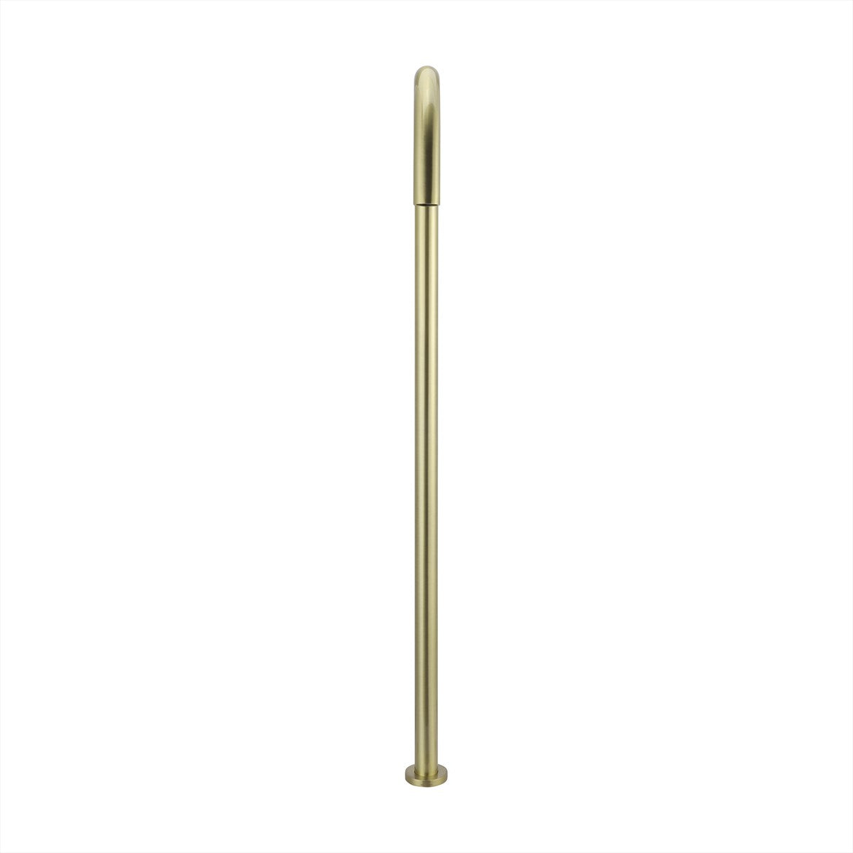 Floor Mounted Bath Mixer Curved Tiger Bronze