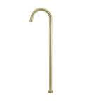 Floor Mounted Bath Mixer Curved Tiger Bronze