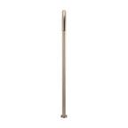 Floor Mounted Bath Mixer Curved Champagne