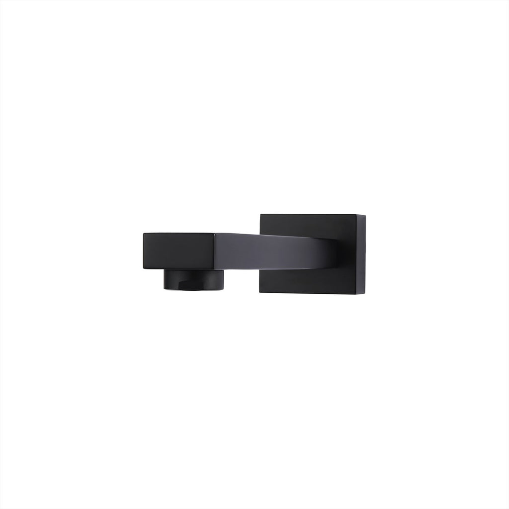 Bath Outlet Straight 199 Matte Black