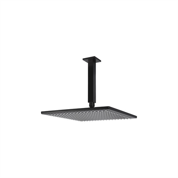 Overhead Ceiling Shower 200 Matte Black