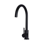 Sink Mixer Gooseneck 210 Matte Black
