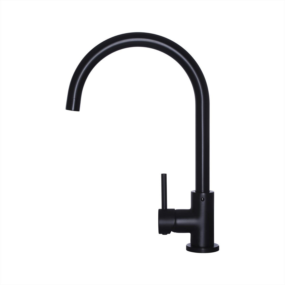 Sink Mixer Gooseneck 210 Matte Black