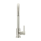 Sink Mixer Gooseneck 210 Brushed Nickel