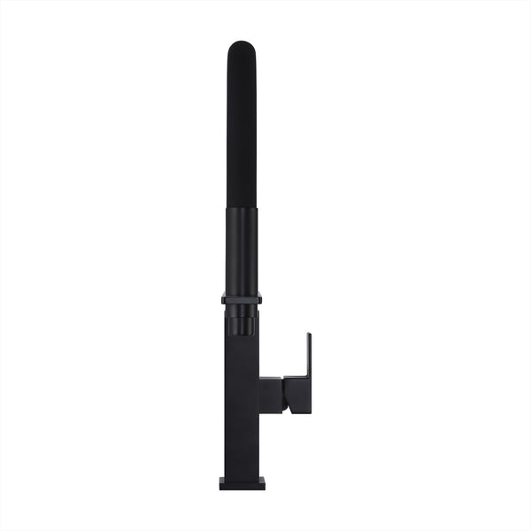 Sink Mixer Pull Out/Pull Down Gooseneck 265 Matte Black