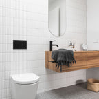Toilet Roll Holder Matte Black - lifestyle view