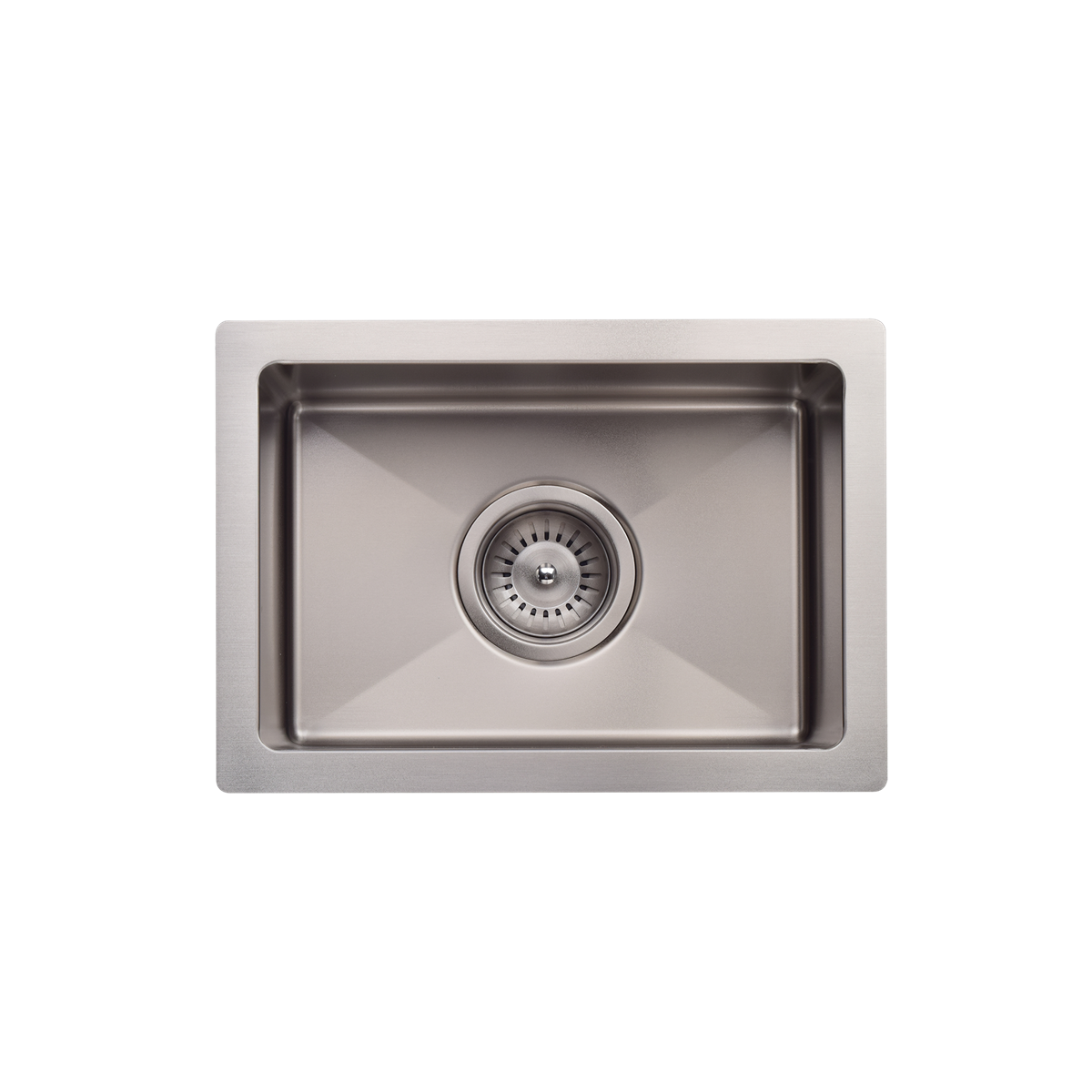 Single Bowl Sink NTH 382x272 Brushed Nickel
