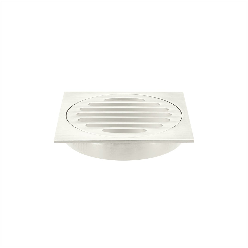 Grate Brushed Nickel Square 110x110x100mm