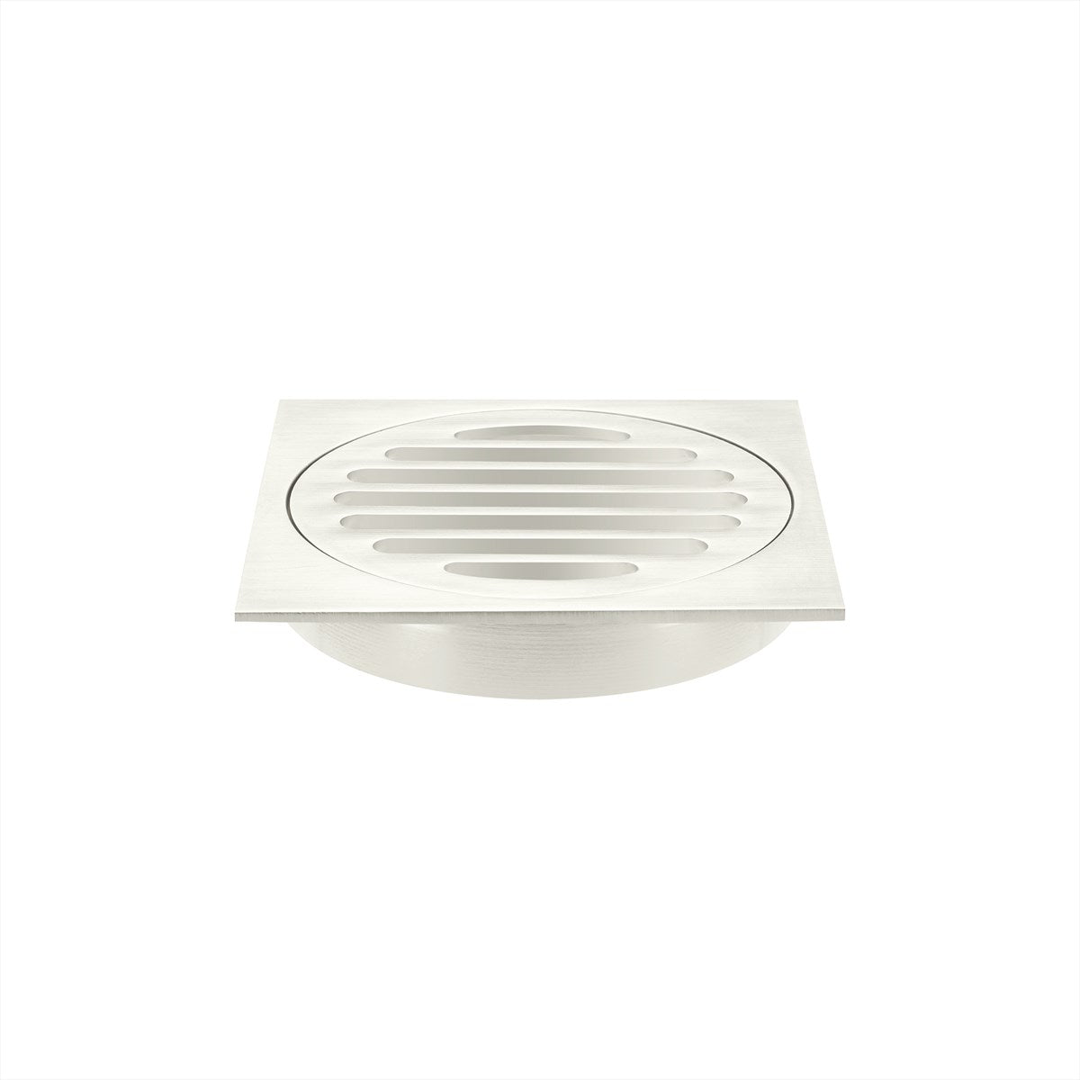 Grate Brushed Nickel Square 110x110x100mm