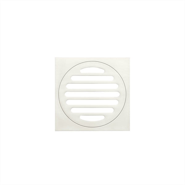 Grate Brushed Nickel Square 110x110x100mm