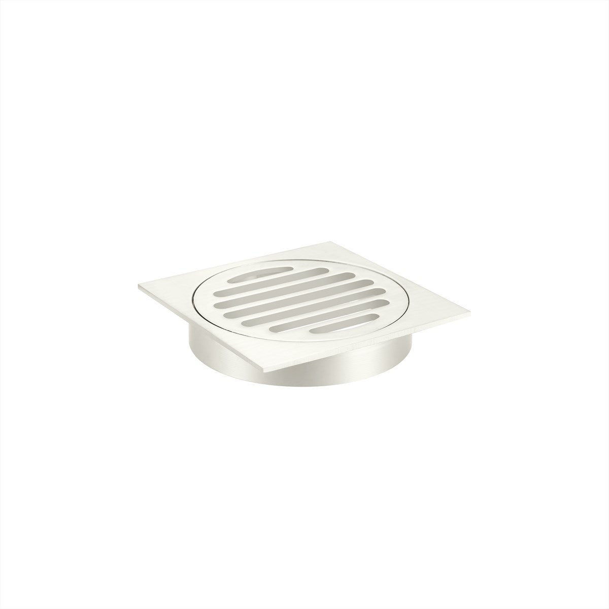 Grate Brushed Nickel Square 110x110x100mm