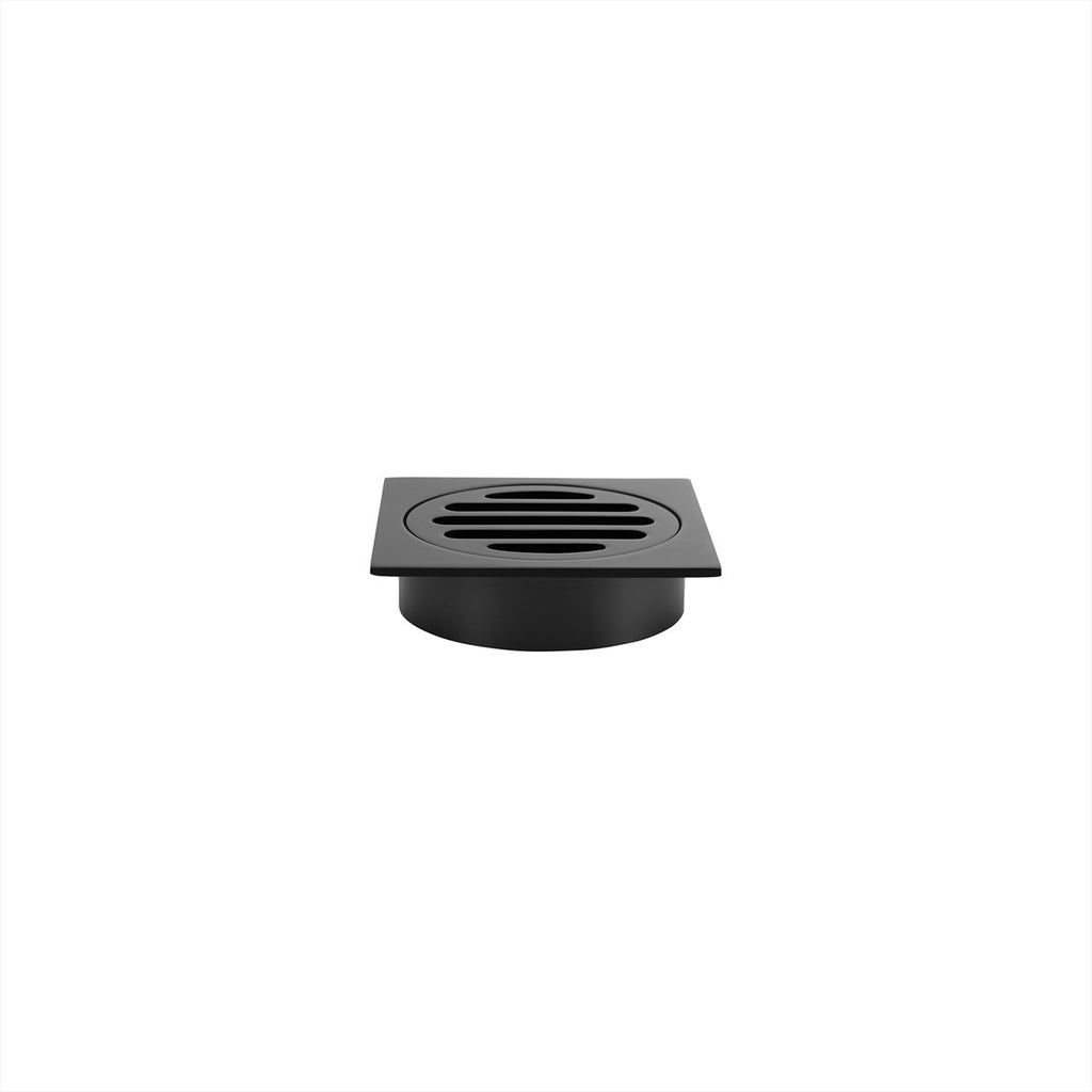 Grate Matte Black Square 86x86x80mm
