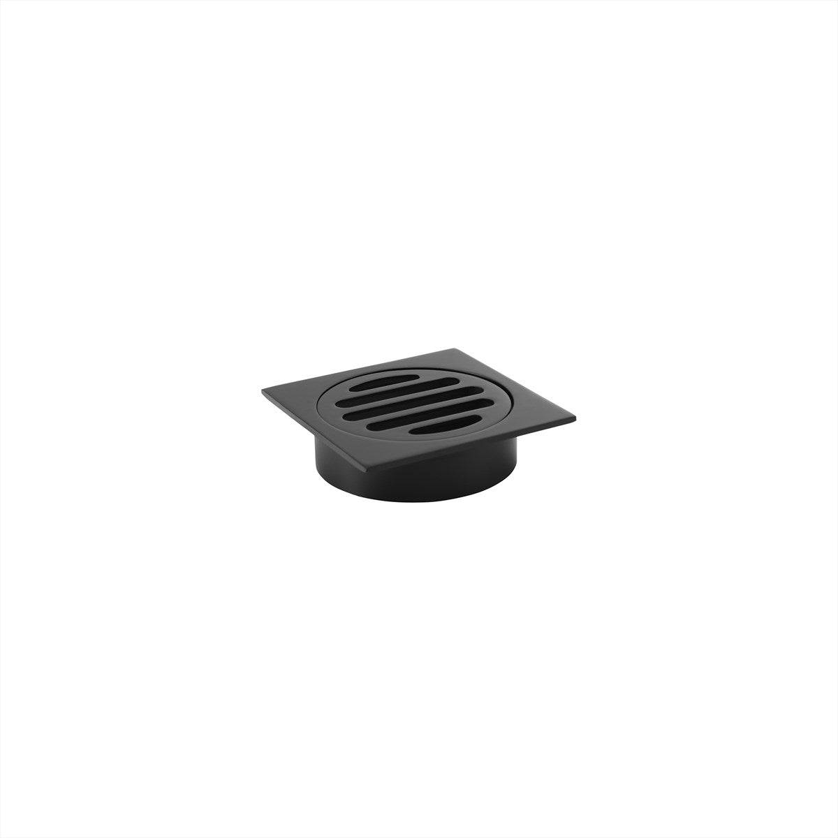 Grate Matte Black Square 86x86x80mm