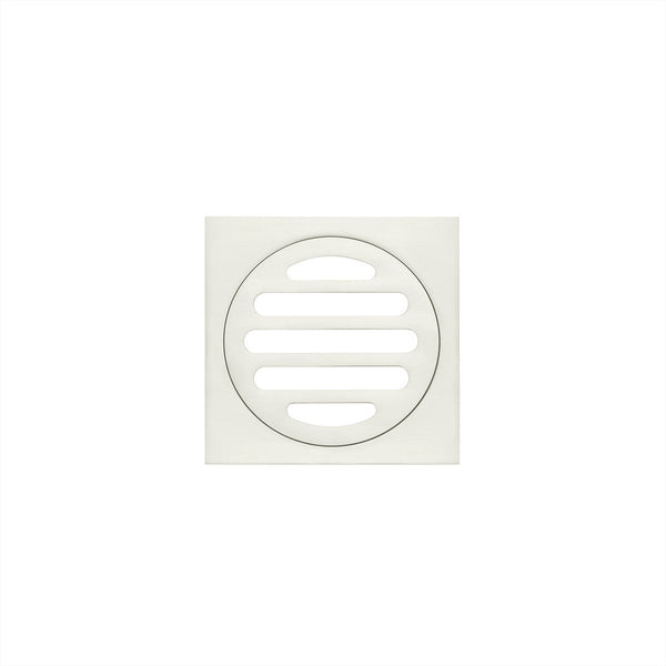 Grate Brushed Nickel Square 86x86x80mm