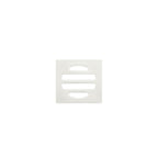 Grate Brushed Nickel Square 60x60x50mm