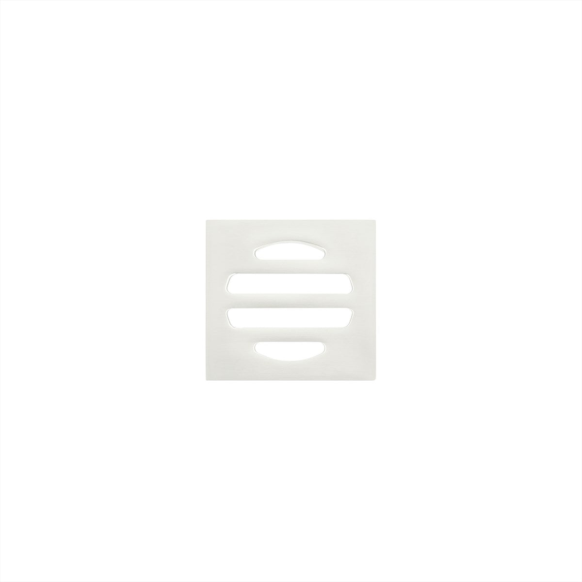 Grate Brushed Nickel Square 60x60x50mm