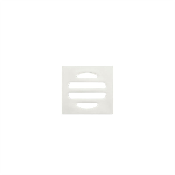 Grate Brushed Nickel Square 60x60x50mm
