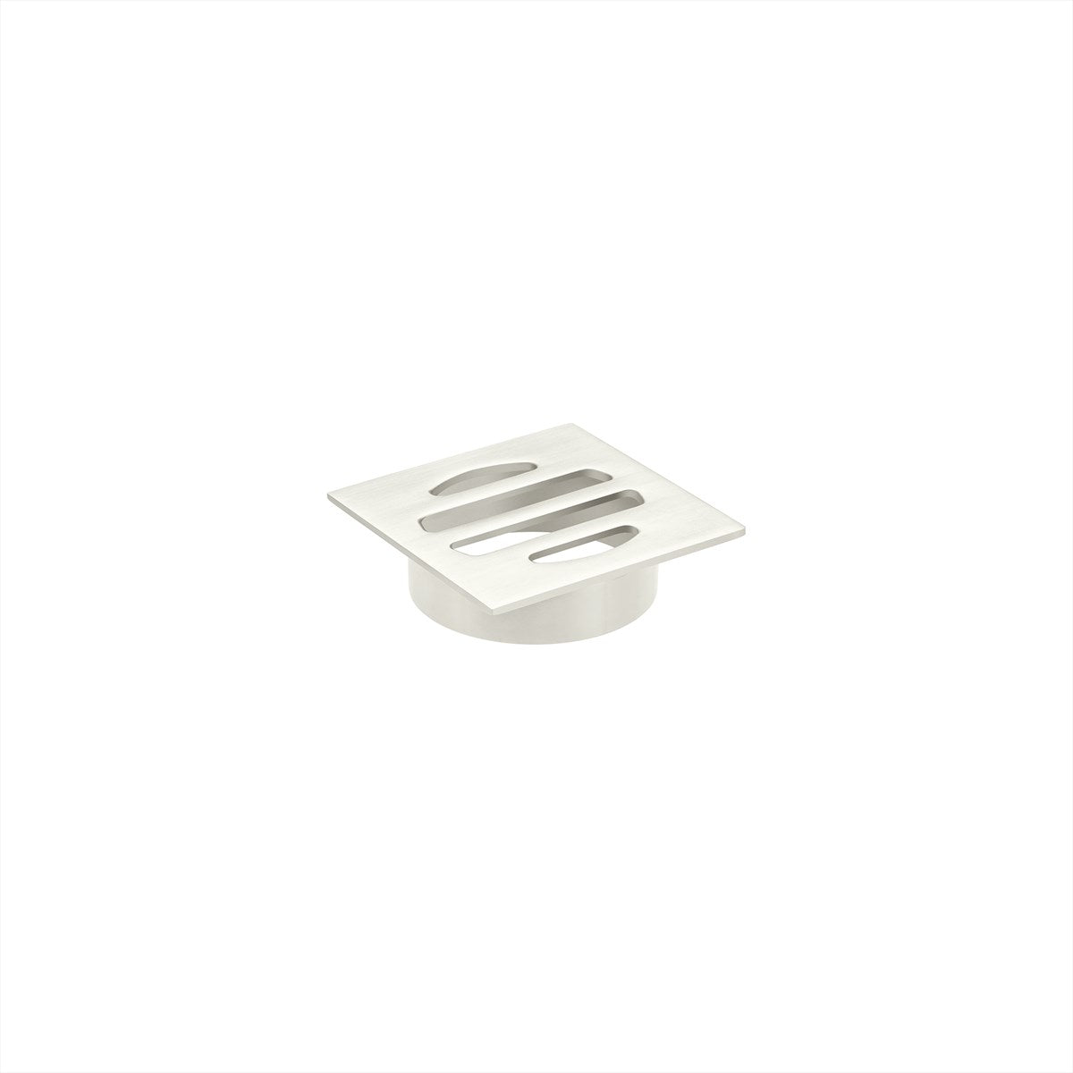 Grate Brushed Nickel Square 60x60x50mm