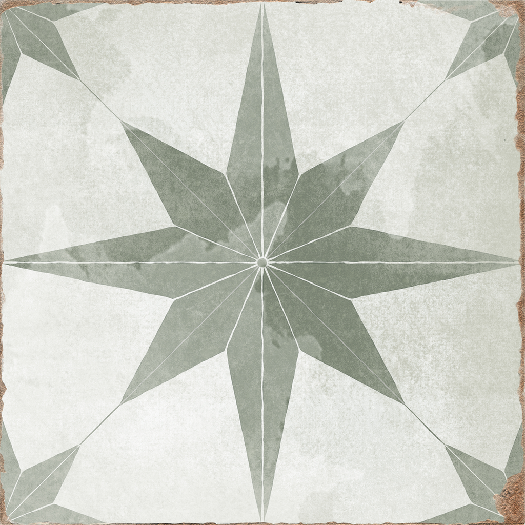 Majorca Star Eco Green Matt Tile