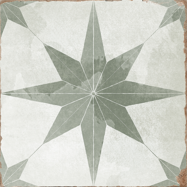 Majorca Star Eco Green Matt Tile