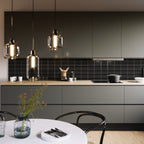 Fingers Black Matt Mosaic - lifestyle view