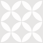 Flourish-Petal Petal Grey Textured Tile