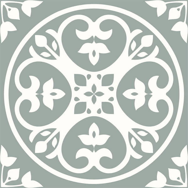 Flourish-Vintage Vintage Green Textured Tile