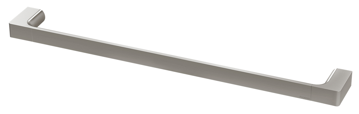 Towel Rail Single 600 Brushed Nickel