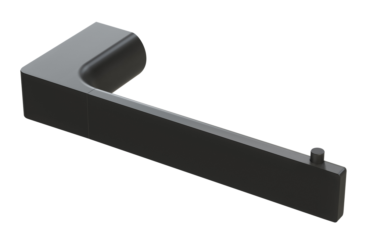 Toilet Roll Holder Matte Black