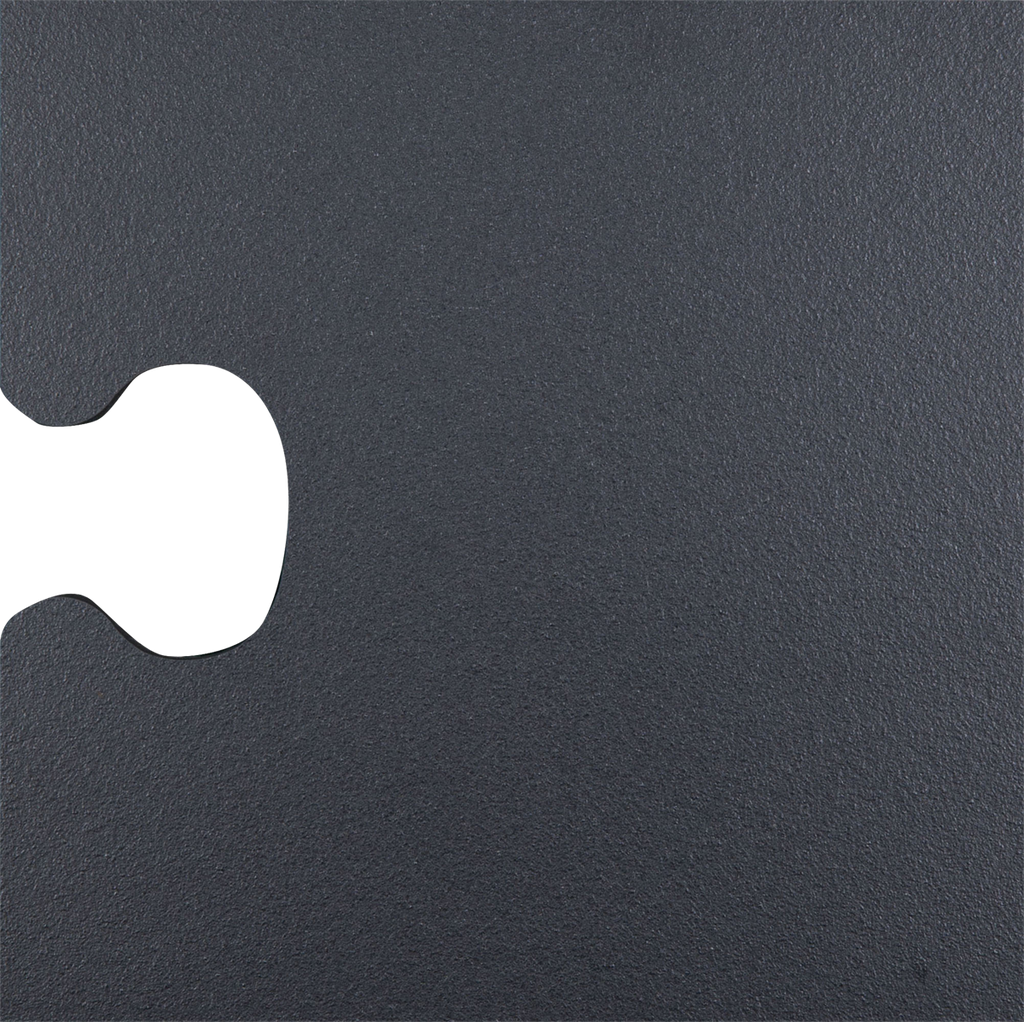 Jigsaw-Lock Black Lock Piece Matt Tile