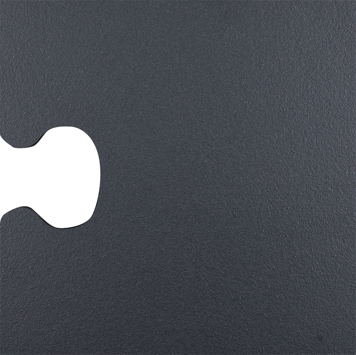 Jigsaw-Lock Black Lock Piece Matt Tile