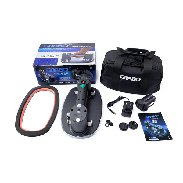 Kit with battery seal charger & carry bag