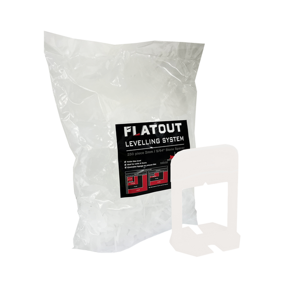 Levelling System Tall Spacer 2mm 250 Piece Bag