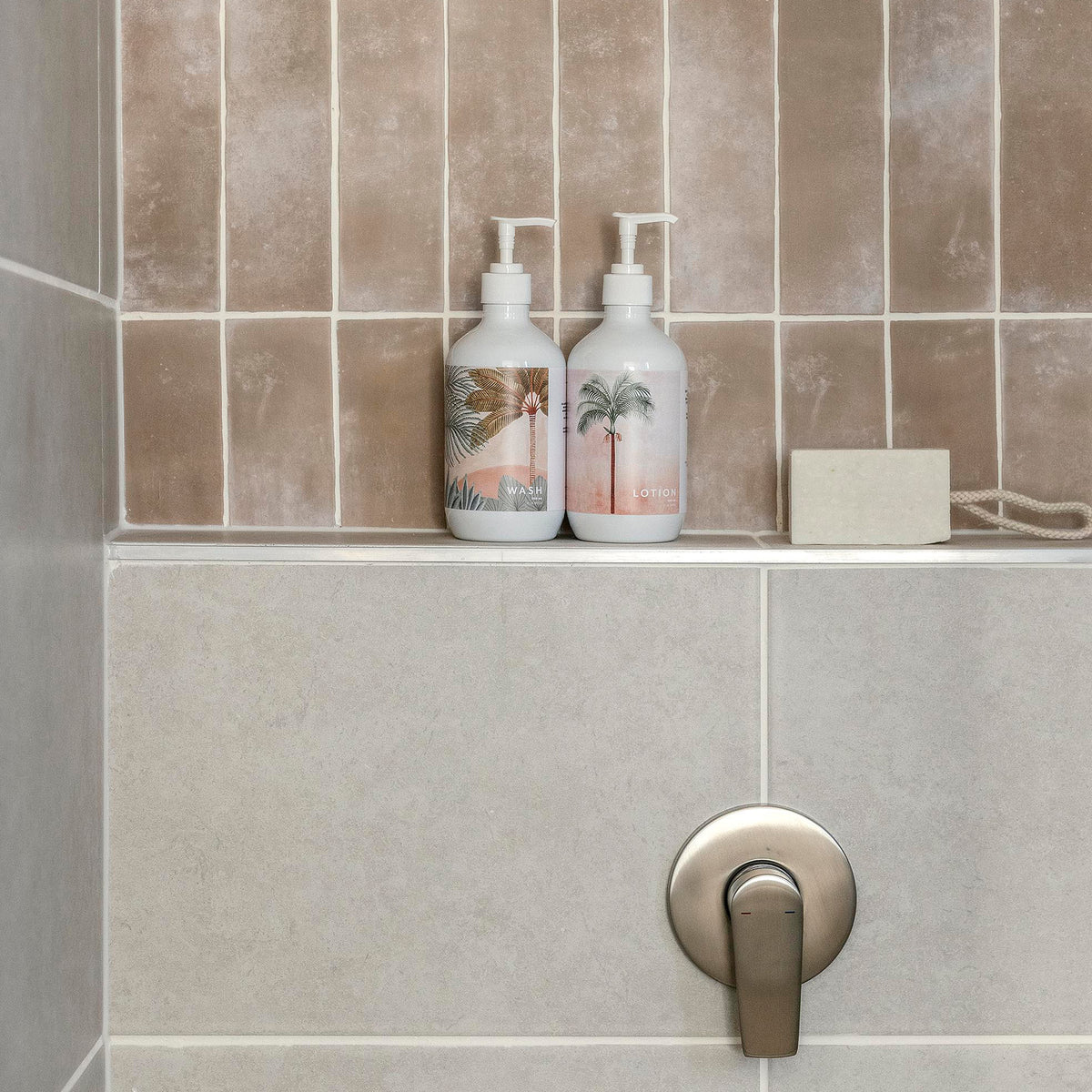 White Matt Tile - lifestyle view