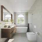 Light Grey Microtec Textured Tile - lifestyle view
