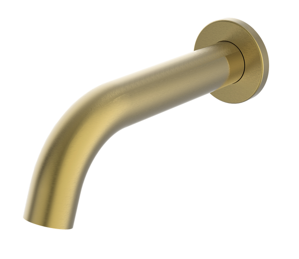 Bath Outlet Curved 175 Brushed Gold