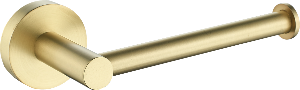 Toilet Roll Holder Brushed Gold