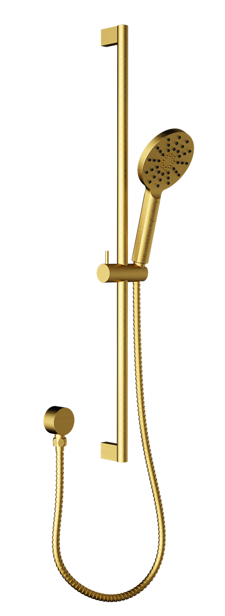 MkII Rail Shower Brushed Gold