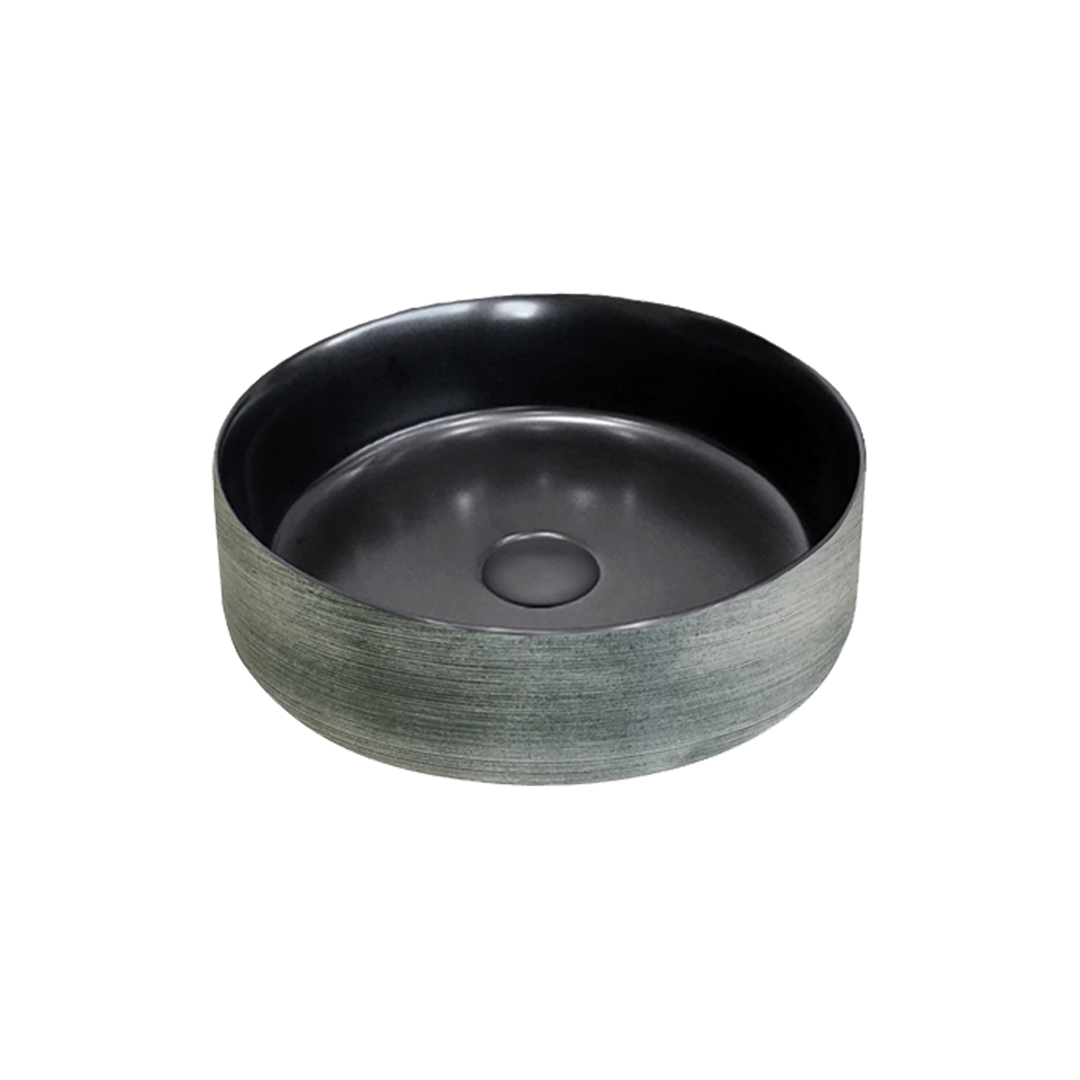 Vessel Basin NTH Ceramic 360 Black/Green