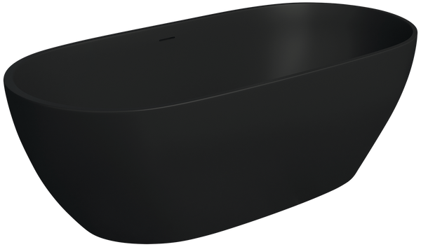 Free Standing Bath Stone 1500 Matte Black