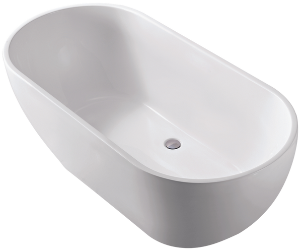 Free Standing Bath Acrylic 1680 Matte White